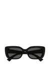 Gucci Gg Muse 55mm Rectangular Acetate Sunglasses In Black