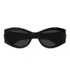 Gucci Gg Corner Cat Eye Sunglasses In Black