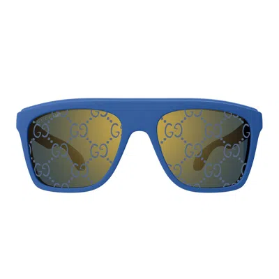 Gucci Eyewear Sunglasses In Blue