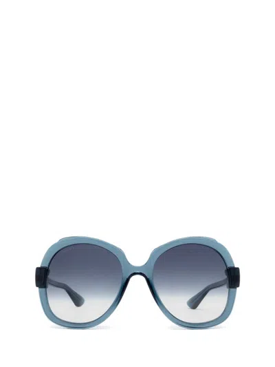 Gucci Eyewear Sunglasses In Blue