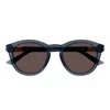 Gucci Eyewear Sunglasses In Blue