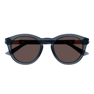 Gucci Eyewear Sunglasses In Blue