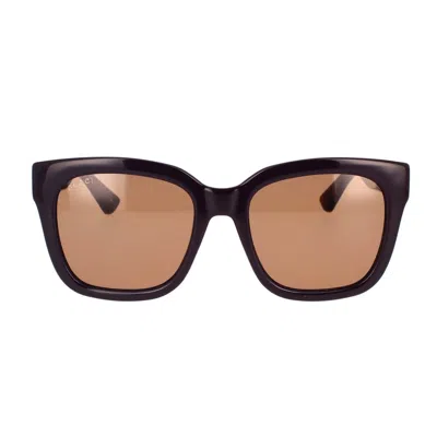 Gucci Eyewear Sunglasses In Bordeaux