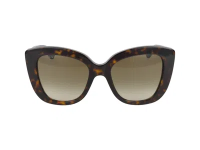 Gucci Eyewear Sunglasses In Brown