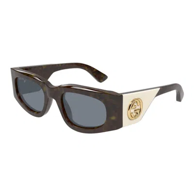 Gucci Eyewear Sunglasses In Brown