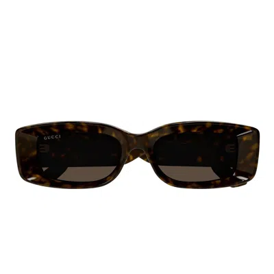 Gucci Eyewear Sunglasses In Brown