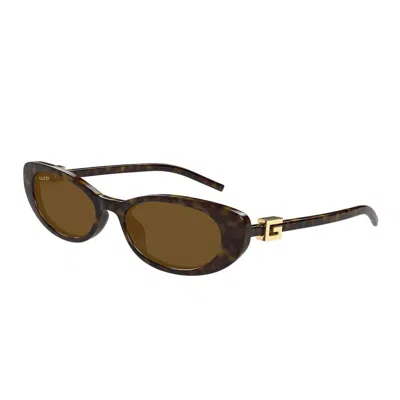 Gucci Eyewear Sunglasses In Brown
