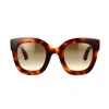 Gucci Eyewear Sunglasses In Brown