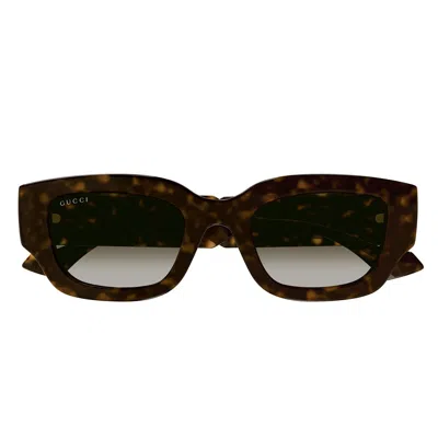 Gucci Eyewear Sunglasses In Brown