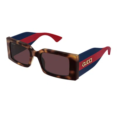 Gucci Eyewear Sunglasses In Brown