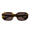 Gucci Eyewear Sunglasses In Brown