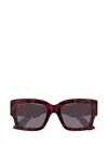 Gucci Rectangular Sunglasses In Brown