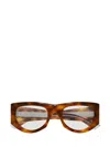 Gucci Rectangular Frame Sunglasses In Brown