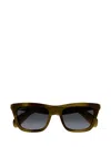 Gucci Eyewear Rectangular Frame Sunglasses In Animal Print