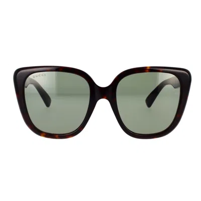 Gucci Eyewear Sunglasses In Brown
