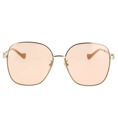 Gucci Eyewear Sunglasses In Neutral