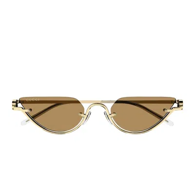Gucci Eyewear Sunglasses In Neutral