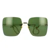 Gucci Eyewear Sunglasses In Green