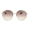 Gucci Eyewear Sunglasses In Pink