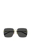 Gucci Gg1955sa Square-frame Sunglasses In Gray