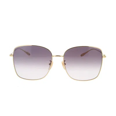 Gucci Eyewear Sunglasses In Gold