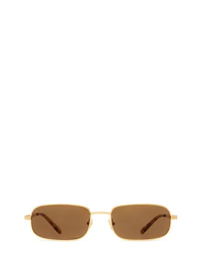 Gucci Eyewear Sunglasses In Gold