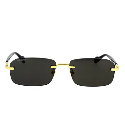 Gucci Eyewear Sunglasses In Green