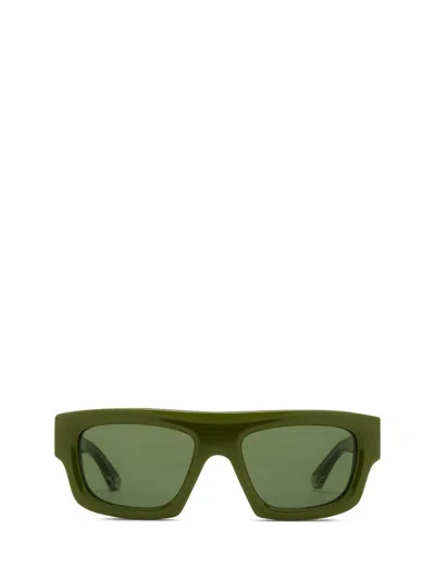 Gucci Eyewear Sunglasses In Green
