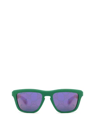 Gucci Eyewear Sunglasses In Green