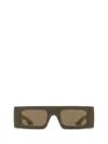 Gucci Interlocking G Sunglasses In Green