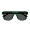 Gucci Eyewear Square Frame Sunglasses In Green
