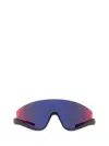 Gucci Eyewear Shield Frame Sunglasses In Grey