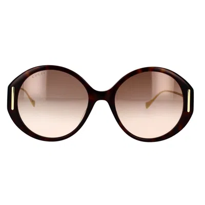 Gucci Eyewear Sunglasses In Brown
