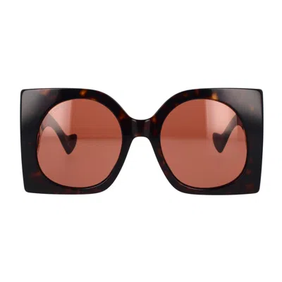 Gucci Eyewear Sunglasses In Havana