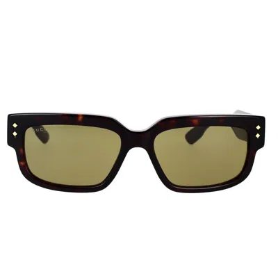 Gucci Eyewear Sunglasses In Brown
