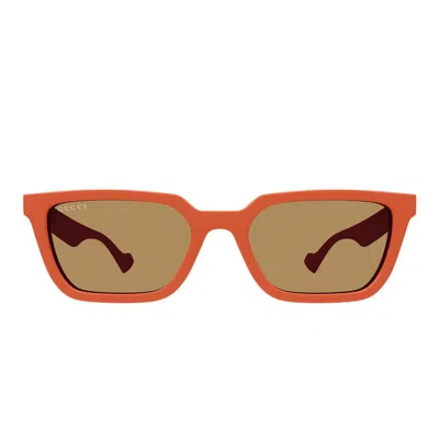 Gucci Eyewear Sunglasses In Orange