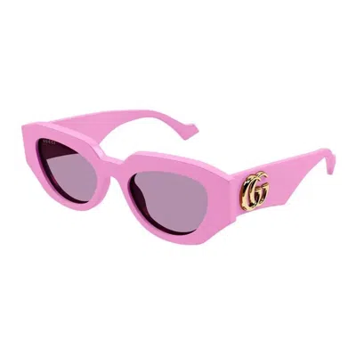Gucci Eyewear Sunglasses In Pink