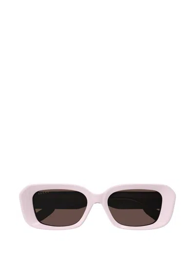 Gucci Eyewear Sunglasses In Pink