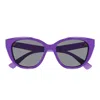 Gucci Cat-eye Frame Sunglasses In Purple