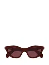 Gucci Eyewear Cat Eye Frame Sunglasses In Brown