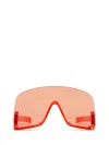 Gucci Womens Red Gc002161 Gg1631s Irregular-frame Injected Sunglasses In Red
