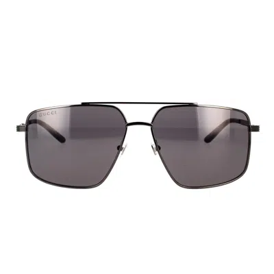 Gucci Eyewear Sunglasses In Ruthenium