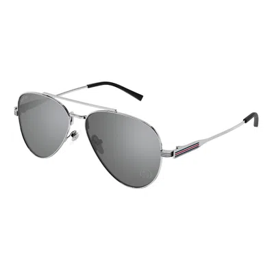 Gucci Eyewear Sunglasses In Silver