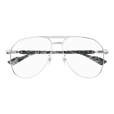 Gucci Eyewear Sunglasses In Silver