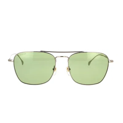 Gucci Eyewear Sunglasses In Silver
