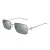Gucci Eyewear Sunglasses In Silver