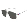 Gucci Eyewear Sunglasses In Silver