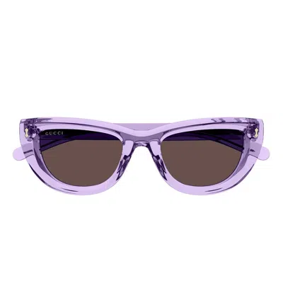 Gucci Eyewear Sunglasses In Viola
