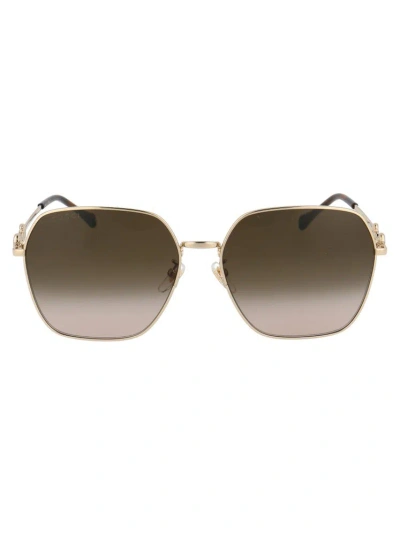 Gucci Gg0882sa Sunglasses In Gold