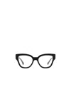 Gucci Eyewear Cat Eye Frame Glasses In Black